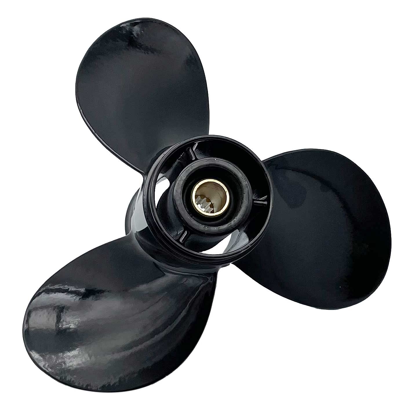 Aluminum Outboard Cupped Propeller Boat Prop 9 1/4X10 Compatible for BRP,Johnson,EVINRUDE 8-15HP
