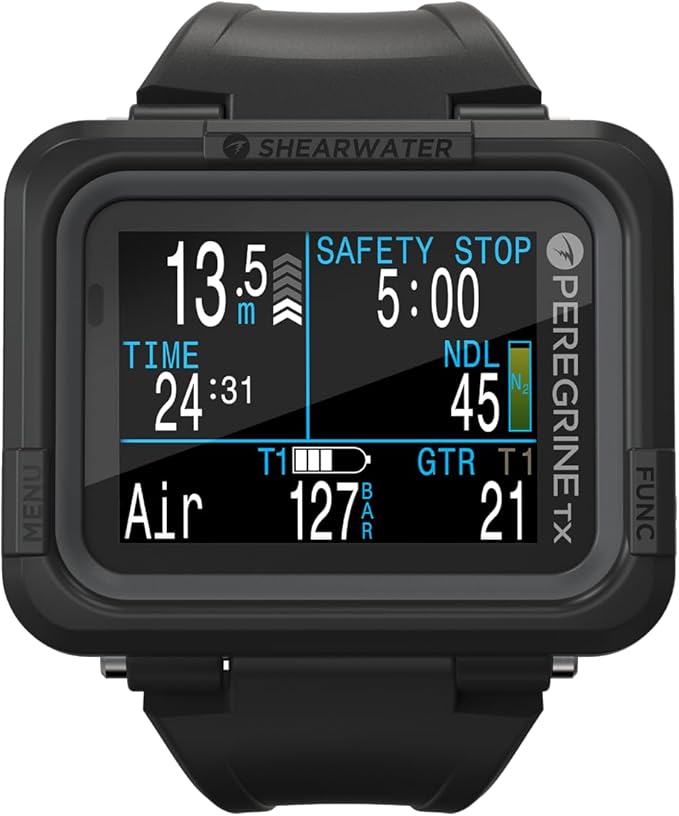 Shearwater Research Peregrine TX Air Integrated Color Dive Computer