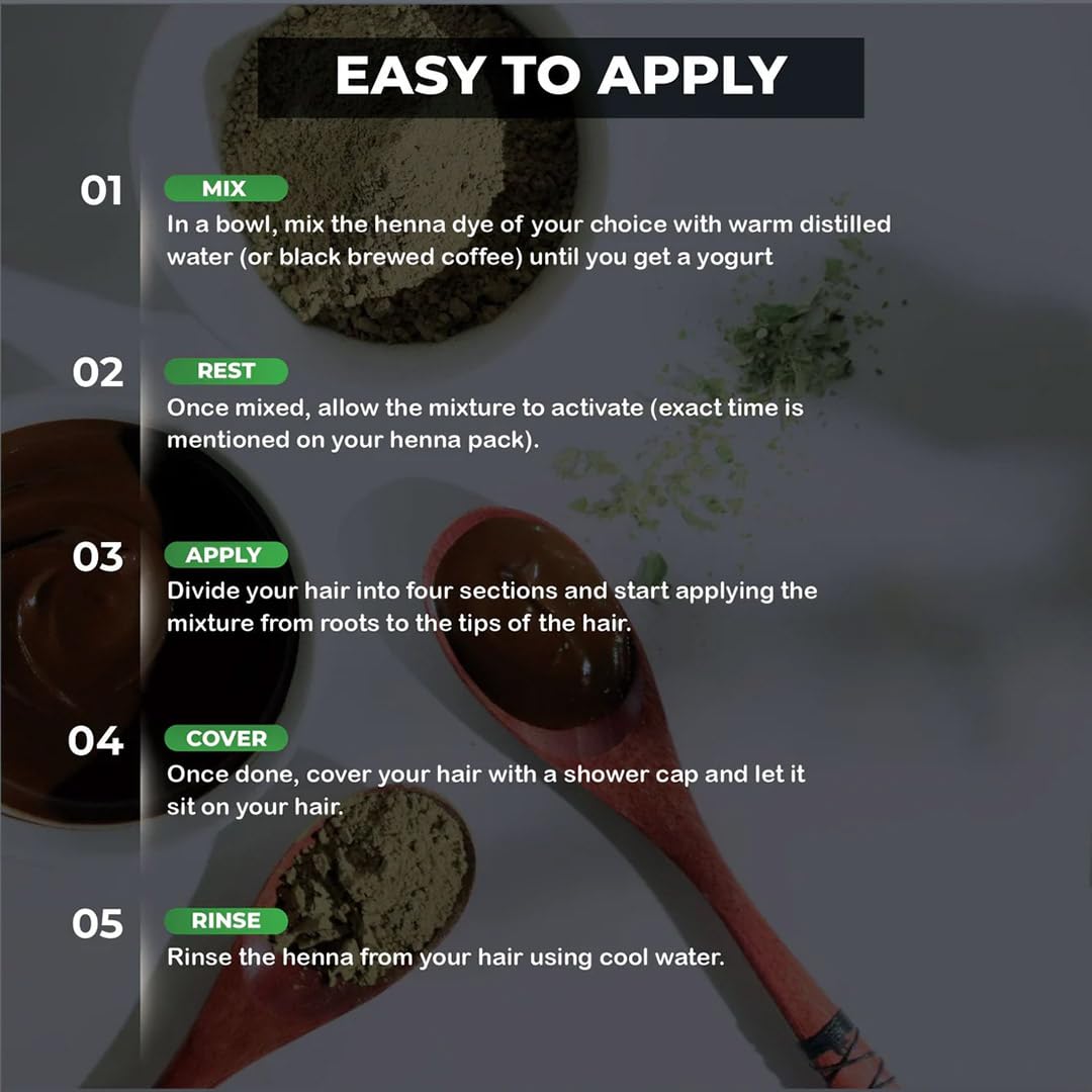 1 Pack Of Red/Orange Henna Hair & Beard Color/Dye 100 Grams - Natural Hair Color, Plant-based Hair Dye - The Henna Guys