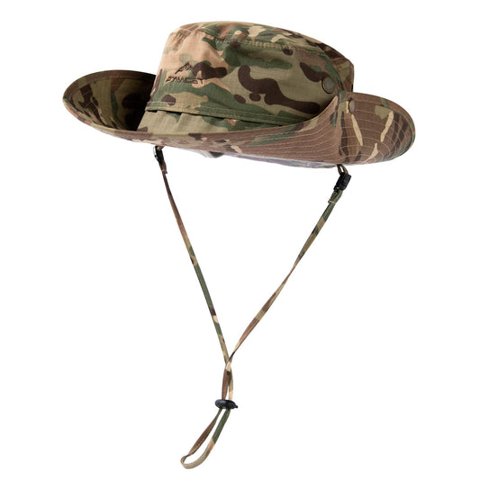 Comhats UPF 50 Sun Hats for Men Wide Brim Summer Safari Fishing Hiking Boonie Waterproof Camo Army Green Medium Large M L Oversized