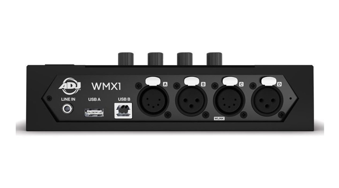 American DJ WMX1 MK2 Wolfmix Powered Standalone DMX LED Lighting Controller ADJ