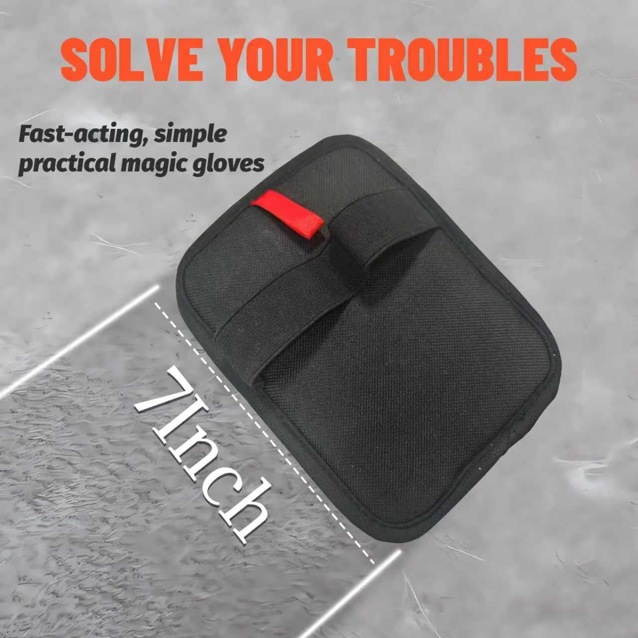 Aiwojiujiu 2 Pcs Upgraded Pet Hair Removal Glove, Washable Electrostatic Gloves Pet Hair for Cats & Dogs, Reusable Pet Hair Remover Tool for Carpet, Curtain, Clothing, Couch, Car Seat