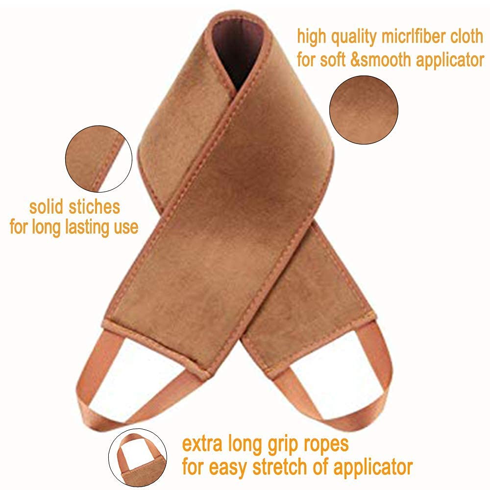 ANSPHIE 5 Pack Self Tanning Mitt Applicator Tanning Mitts Self Tanner Kit, Self Tanner Mitt Applicator Sunless Tanner Mitt Self Tanning Glove for Self Tan Mitt Applicator Self Tanner Mit Tanner Glove
