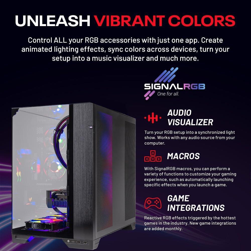 Skytech Gaming O11 Vision Desktop PC, Ryzen 7 9800X3D 4.7 GHz (5.2 GHz), AMD RX 9070XT 16GB, 2TB Gen4 NVMe SSD, 32GB DDR5 RAM 6000 RGB, 850W Gold ATX 3 PSU, 360mm ARGB AIO, Wi-Fi, Win 11