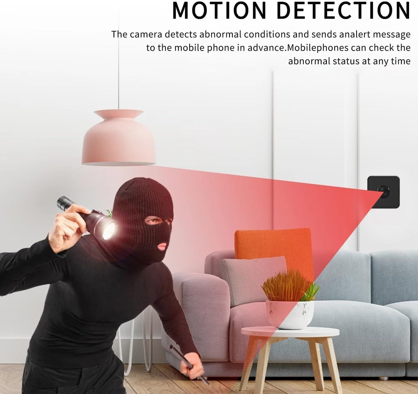 Mini Indoor Security Wireless Home Camera Small Outdoor WiFi Pet Cameras,2025 Upgraded 1080P Tiny Nanny Cam, Wide Angle,Night Vision, House Indoor Outdoor Cameras, No Need WiFi Cams,For Home Security
