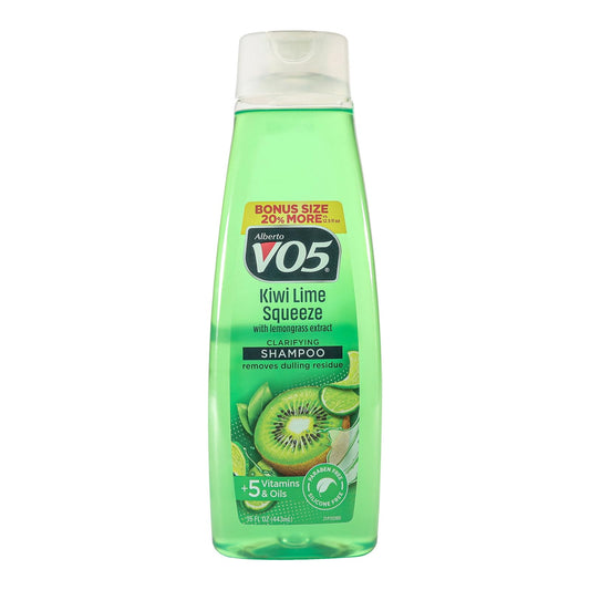 Alberto VO5 V05 Herbal Shampoo, Kiwi & Lime Squeeze, 15 oz