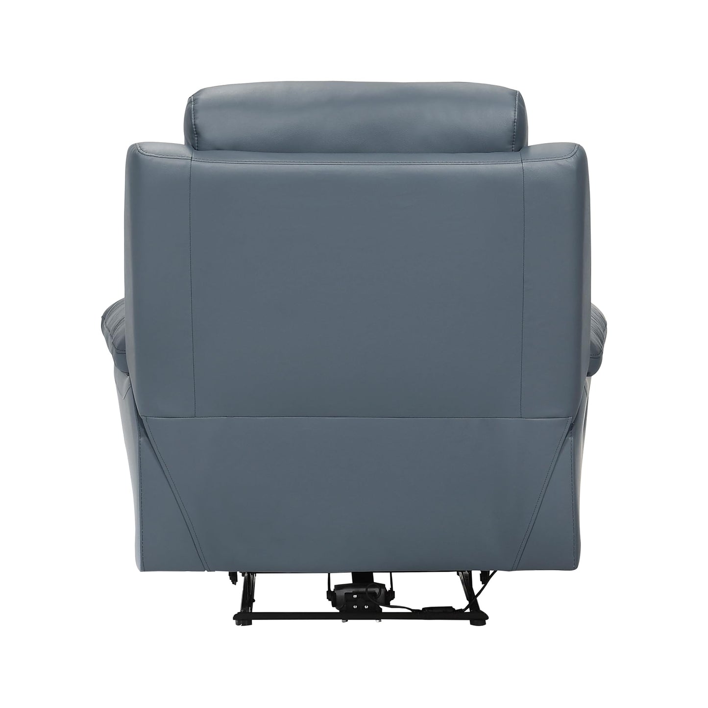 Lexicon Recliner Chair Living Room Leather Reclining Sofa Chair, Home Theater Seating, Wall Hugger Recliner, Power Recliner Sofa Chair for Living Room/Office/Apartment, Blue