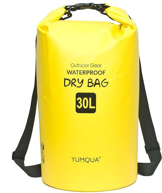 Waterproof Dry Bag Backpack 5L/10L/20L/30L/40L, Roll Top Floating Waterproof Storage Bags for Kayaking, Boating, Swimming, Hiking, Camping and Fishing