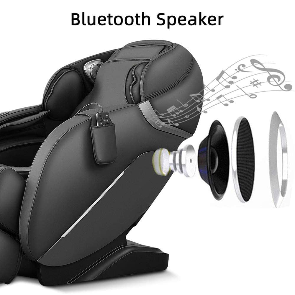 iRest 2025 SL Track Massage Chair Recliner, Full Body Massage Chair with Zero Gravity, Bluetooth Speaker, Airbags, Heating, and Foot Massage