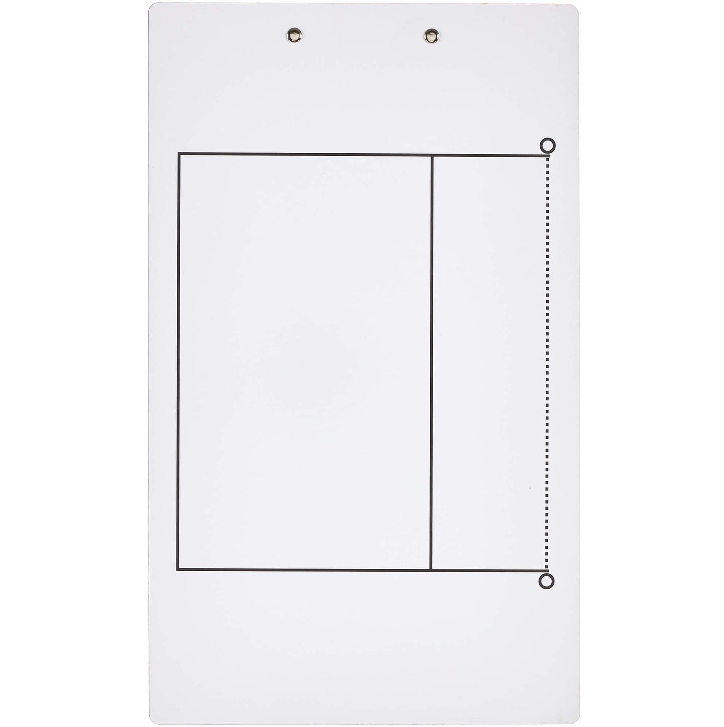 Murray Sporting Goods Dry Erase Coaches Clipboard | Double-Sided Dry Erase White Board (Volleyball)