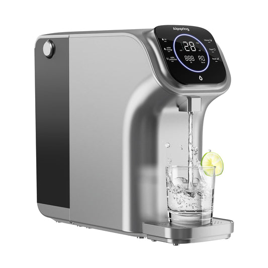 Alpspring Countertop Reverse Osmosis System for Home, 6-Stage RO Water Filter with Remineralization and UV,Portable No Installation Water Purifier,Countertop RO Water Filtration,Reduce TDS/PFAS/PFOA
