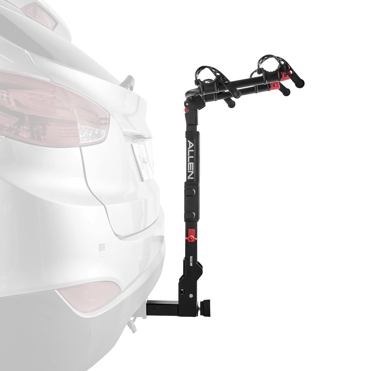 Allen Sports High Capacity Locking Premier 2-Bike Model for Electric Bikes, Model QR520EB, Black, (QR520-EB)