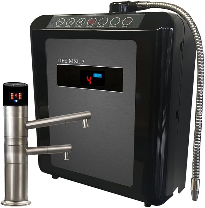 Life Ionizer MXL-7 Undercounter Alkaline Water Ionizer Hydrogen Unit
