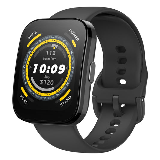Amazfit Renewed Bip 5 Smart Watch for Men & Women, Alexa Built-in, GPS, Bluetooth Call, 10-Day Long Battery, Refurbished Health Fitness Tracker, Smartwatch for Android Phone & iPhone(Black)