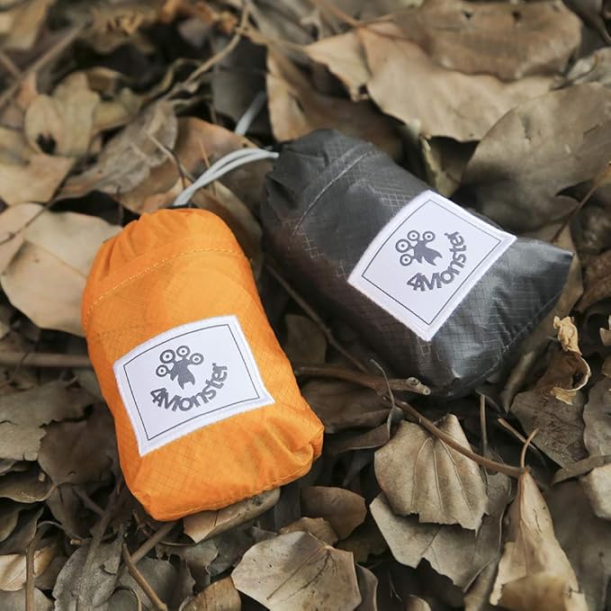 4Monster Hiking Waist Packs Portable,Water Resistant Fanny Bag with Adjustable Strap,Lightweight Crossbody Chest Bag Slim Bag