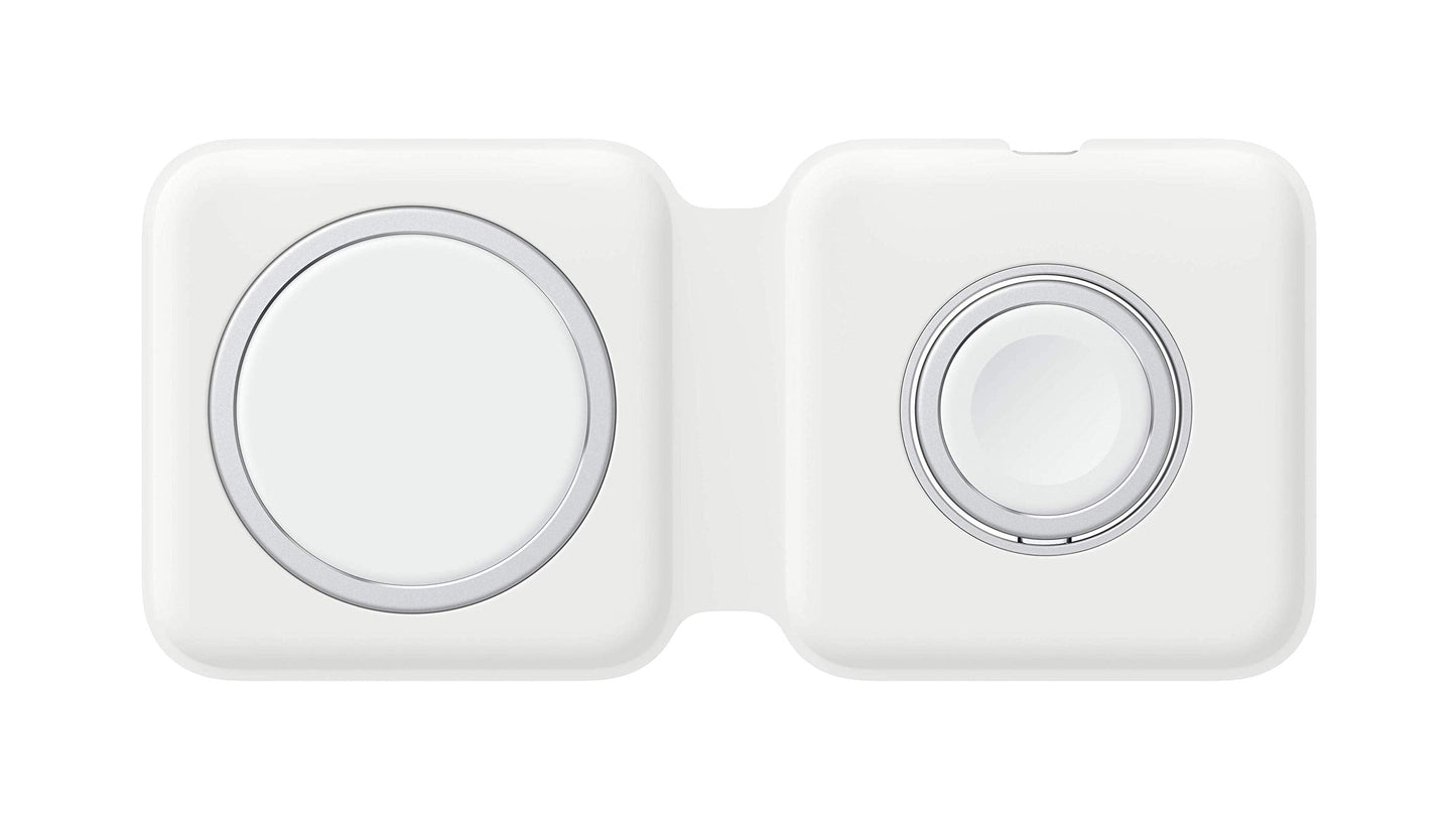 Apple MagSafe Duo - Wireless Charger with Fast Charging Capability, Type C Wall Charger, Compatible with iPhone, AirPods and Watch