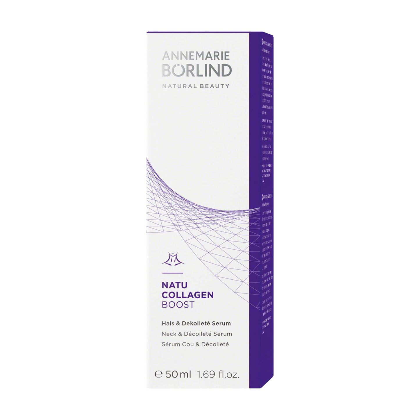 ANNEMARIE BÖRLIND - NATU COLLAGEN Neck & Décolleté Serum - lifting, smoothing, and nourishing skin care, with botanical collagen and plant-based protein, vegan, 1.69 Fl. Oz.