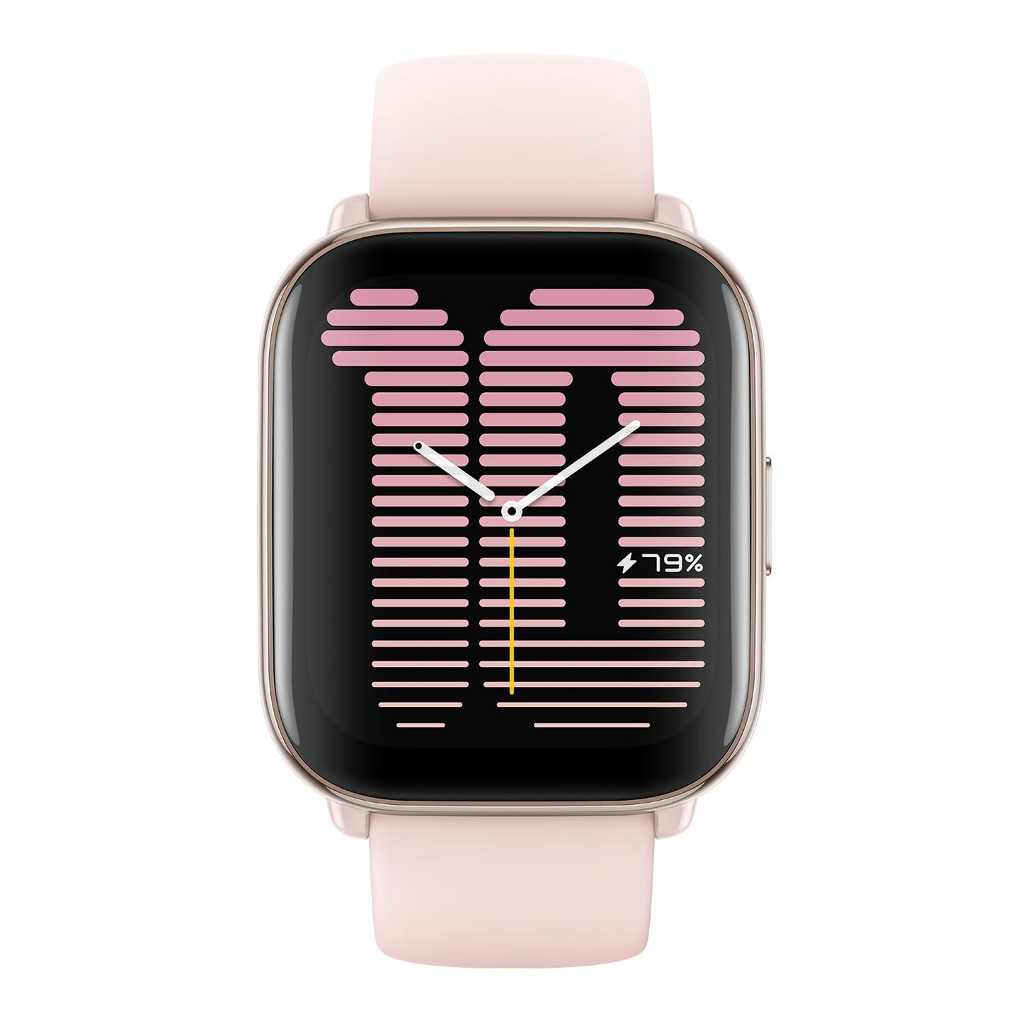 Amazfit Active Smart Watch 42mm, AI Fitness Tracker & Sleep Coach, GPS, Amazon Alexa Built-In, Bluetooth, 14-Day Battery, 120+ Sports Modes, Android & iPhone, Petal Pink