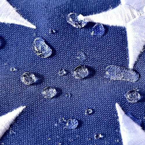 American Flag for Outside 3x5 FT, Deluxe Heavy Duty Spun Polyster, TearProof and Waterproof Super Tough Series, All Weather High Wind USA US Flag with Embroidered Stars, Sewn Stripes, Brass Grommets