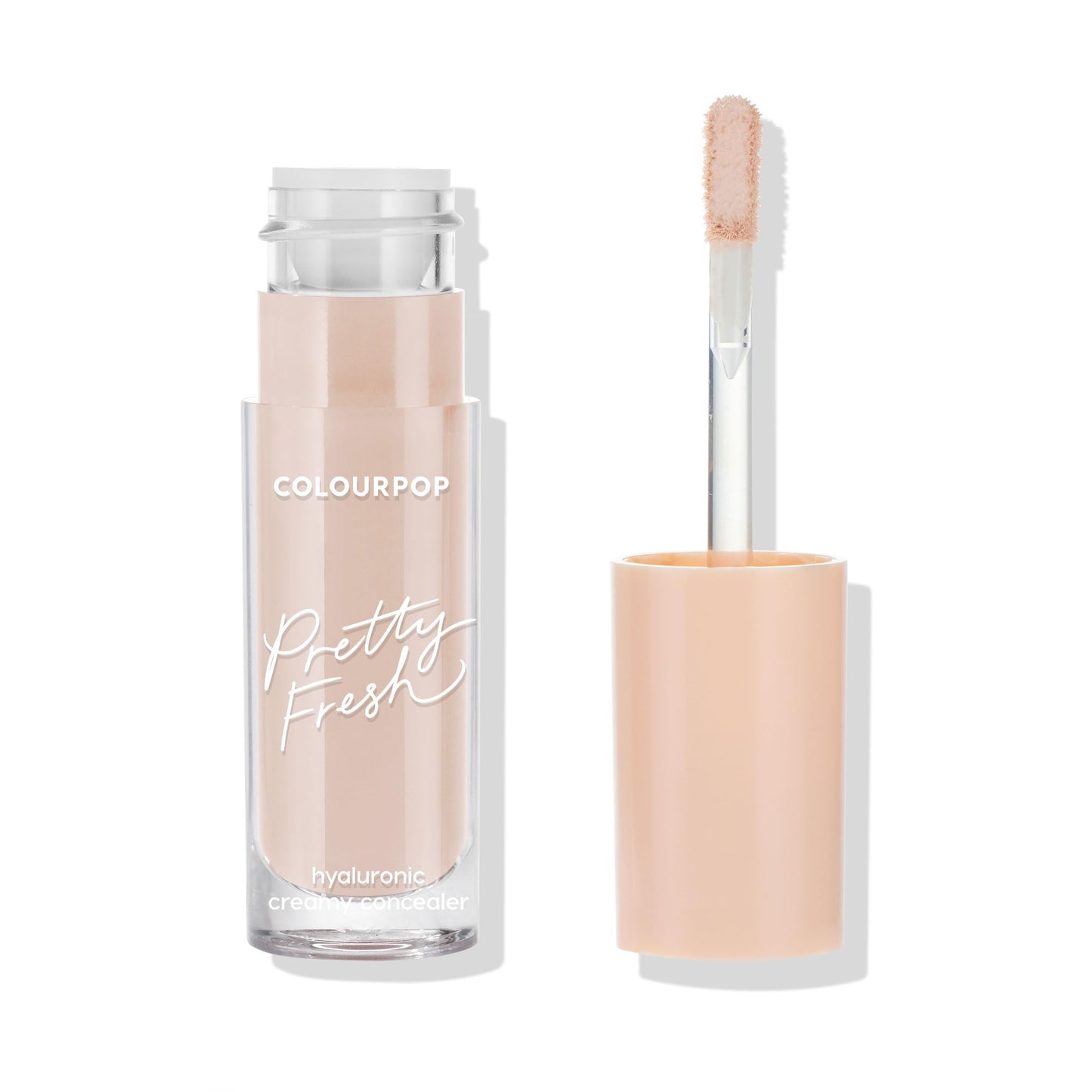 ColourPop Pretty Fresh Creamy Concealer - Full Coverage Concealer with a Natural Finish - Formulated with Hyaluronic Acid & Coconut Water for Instant Hydration - Fair 20N (0.3 oz)