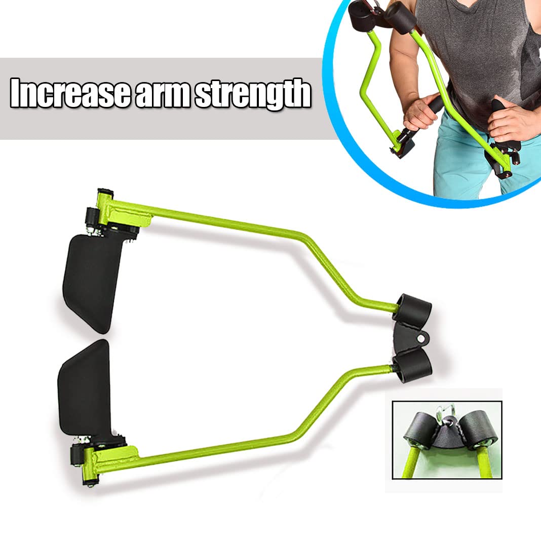 Home Gym Fitness Spreader Bar, Multi-Grip Wide Lat Pull Down Bar, Neutral Grip Handle, Lat Pulldown Attachments Long Bar for Cable Pulley System Mahine, T-bar Row Landmine Attachment (SP-SPREADER BAR)