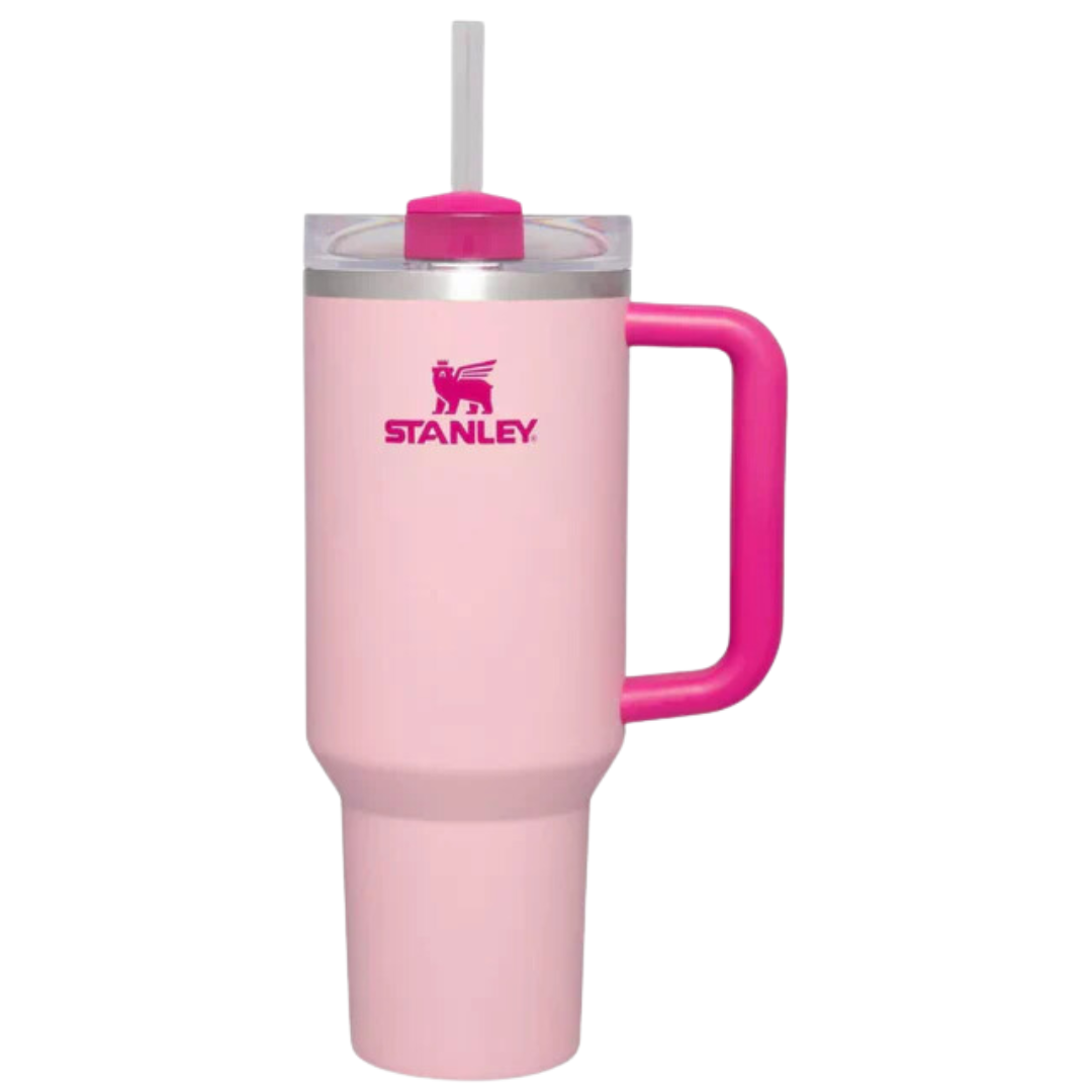 Stanley Tumbler with Handle Straw Lid Stainless Steel Vacuum Insulated Car Mug Thermal Iced Travel Cup