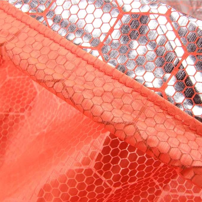 Emergency Sleeping Bag Thermal Bivvy, Lightweight Survival Sleeping Bags Thermal Bivy Sack Portable, Compact, Waterproof, Reusable for Camping, Hiking, Outdoor, Activities