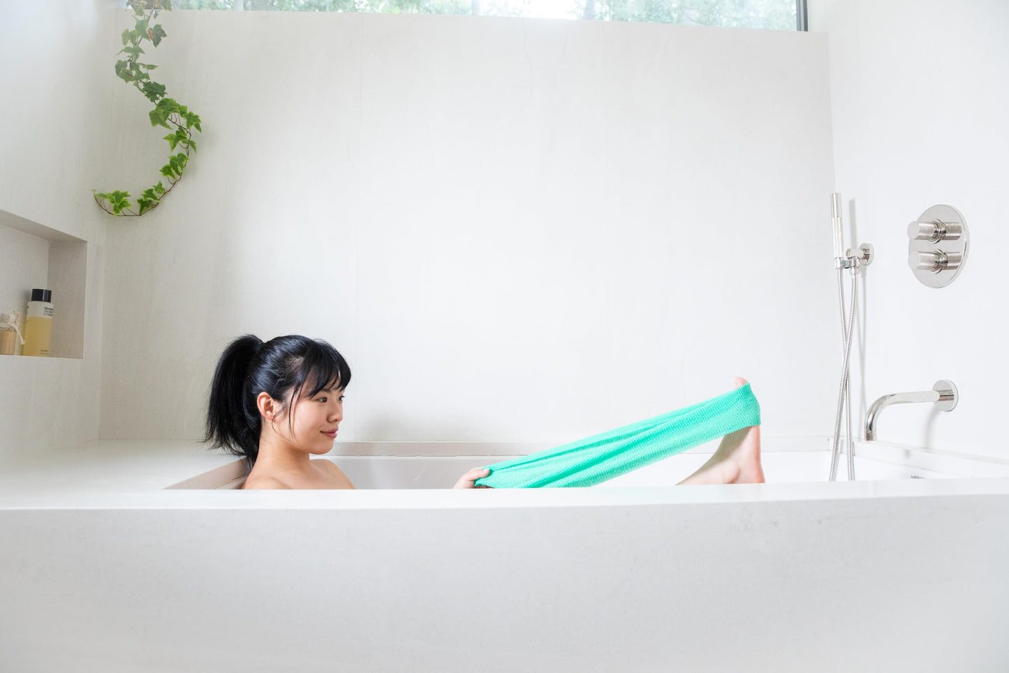 Cleanlogic Stretch Bath & Shower Cloth, 1 Count