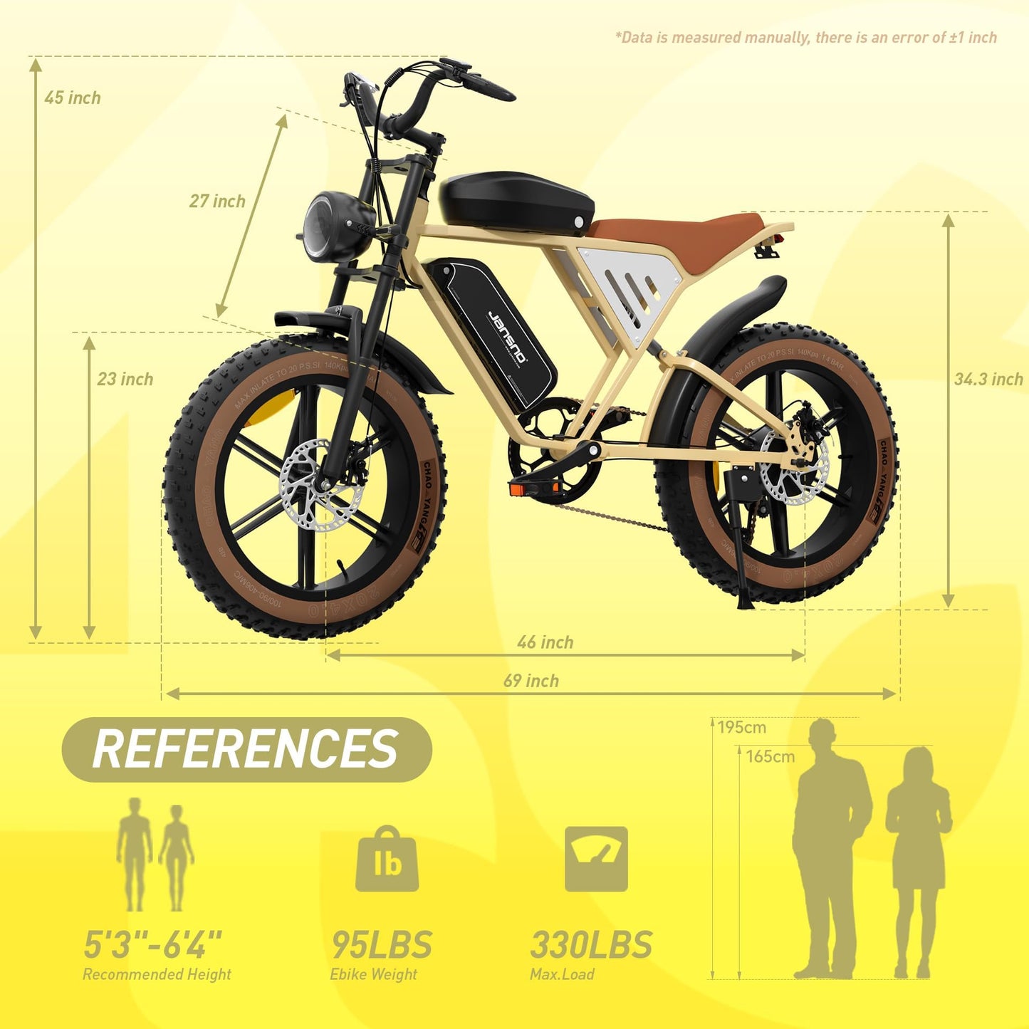 Electric Bike 20" x 4.0 Electric Bike for Adults with 1000W Brushless Motor with Unlockable Rage Mode, 48V 34Ah Removable Dual Batteries, 31MPH 120 Miles Long Cruising Range,7-Speed ebike UL Certified