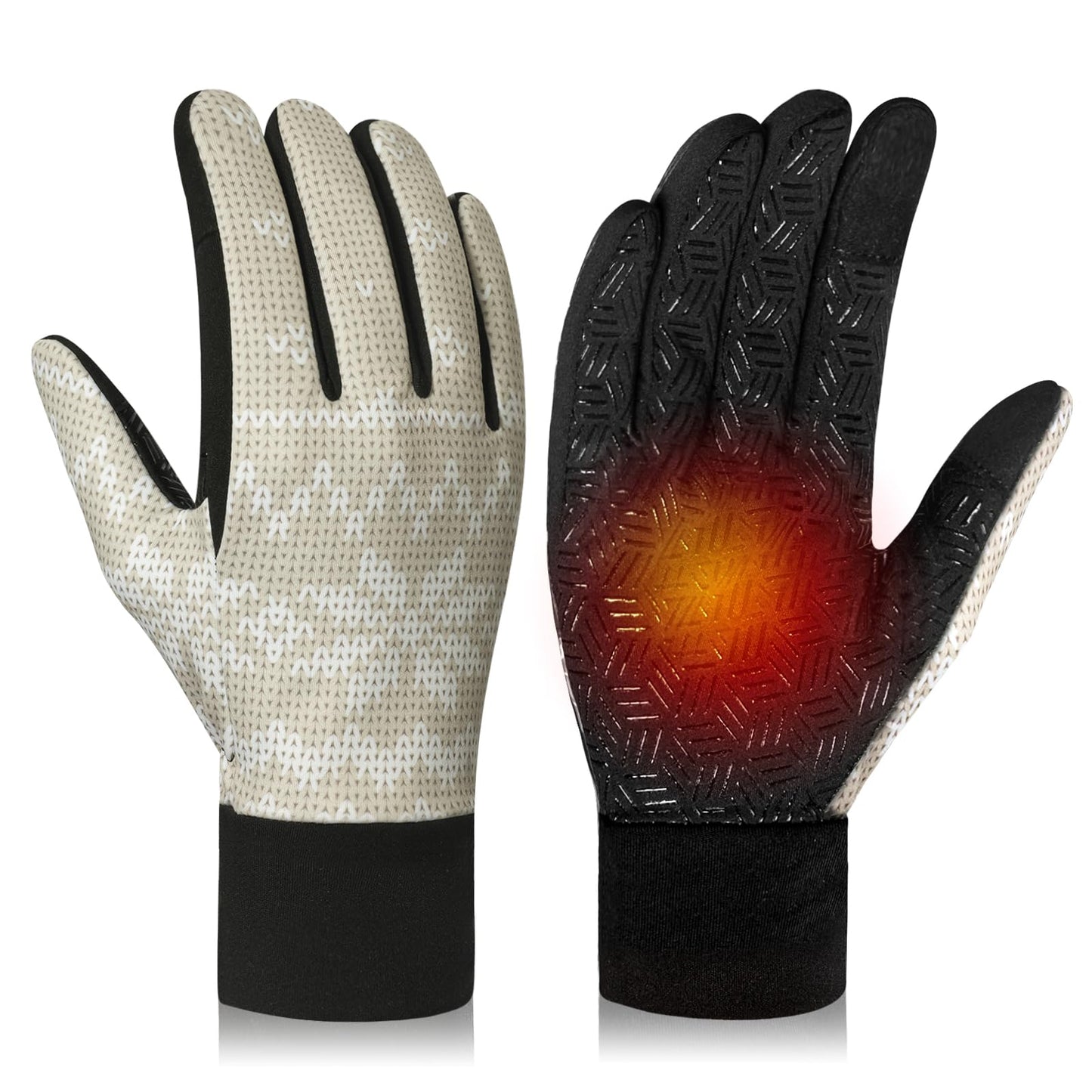 RIGWARL Outdoors Running Gloves with Touch Screen Men Women Cycling Gloves Motorcycle Gloves for Driving Hiking Mountain Bike