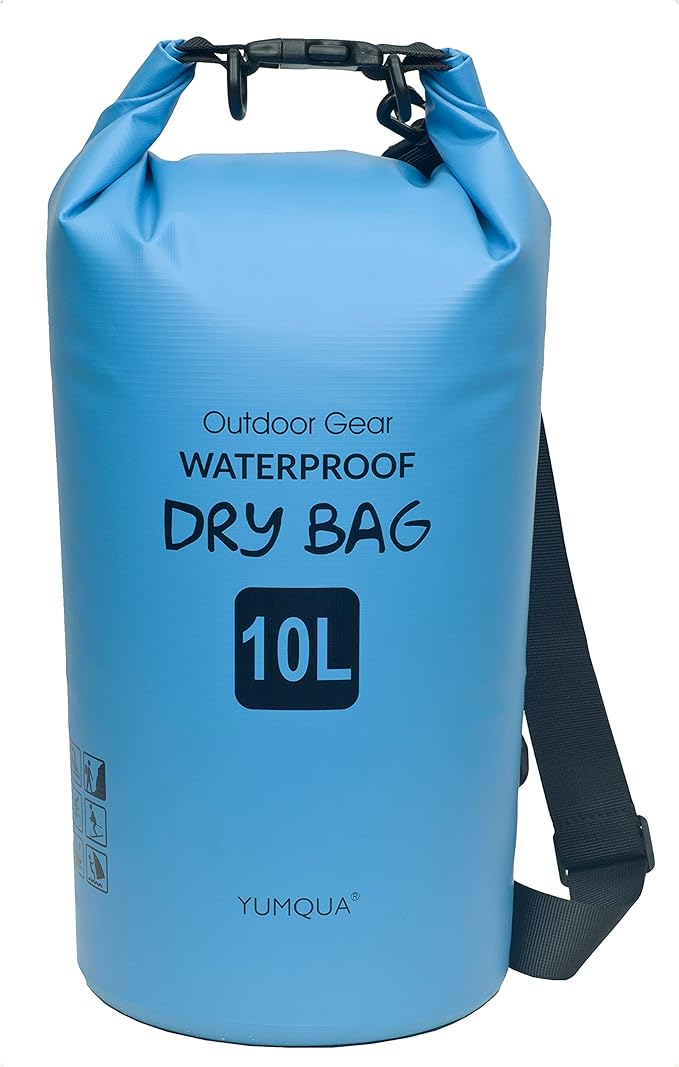 Waterproof Dry Bag Backpack 5L/10L/20L/30L/40L, Roll Top Floating Waterproof Storage Bags for Kayaking, Boating, Swimming, Hiking, Camping and Fishing