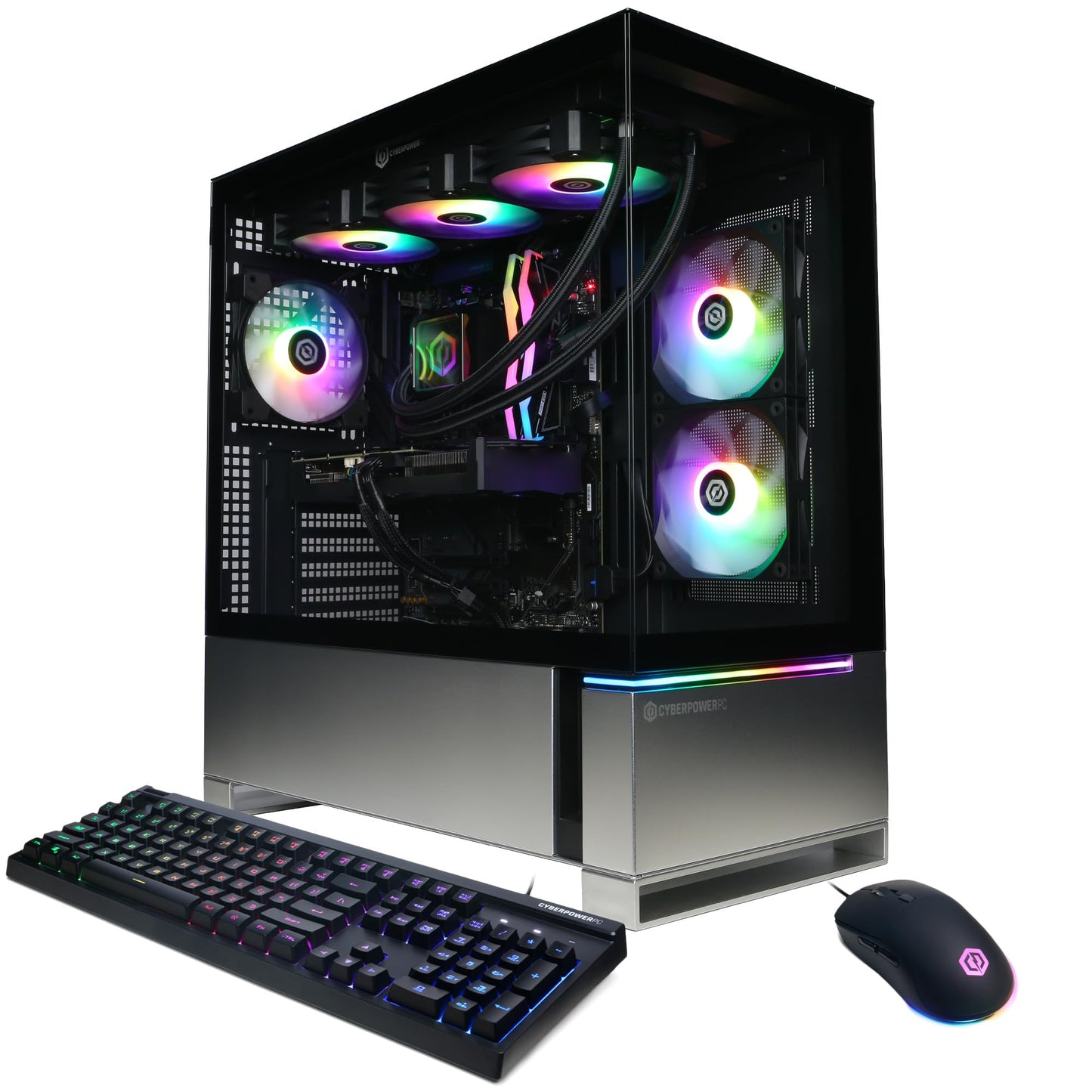 CyberPowerPC Gamer Supreme Gaming PC, AMD Ryzen 9 9950X3D 4.3GHz, Radeon RX 9070 XT 16GB, 64GB DDR5, 4TB PCIe 4.0 SSD, WiFi Ready & Windows 11 Home (SLCAI23000A2)