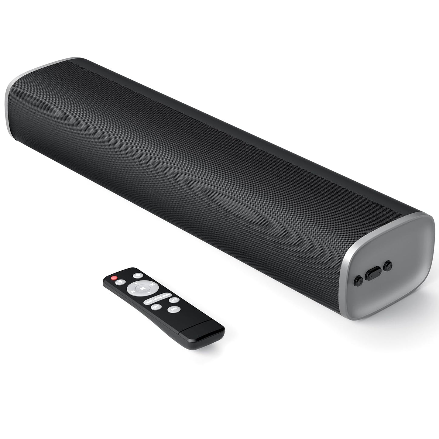 MZEIBO TV Sound Bar, Sound Bars for Smart TV Bluetooth 5.0 Soundbar 50W 17Inch Soundbars with ARC/Optical/AUX Connection Surround for Home Theater Audio