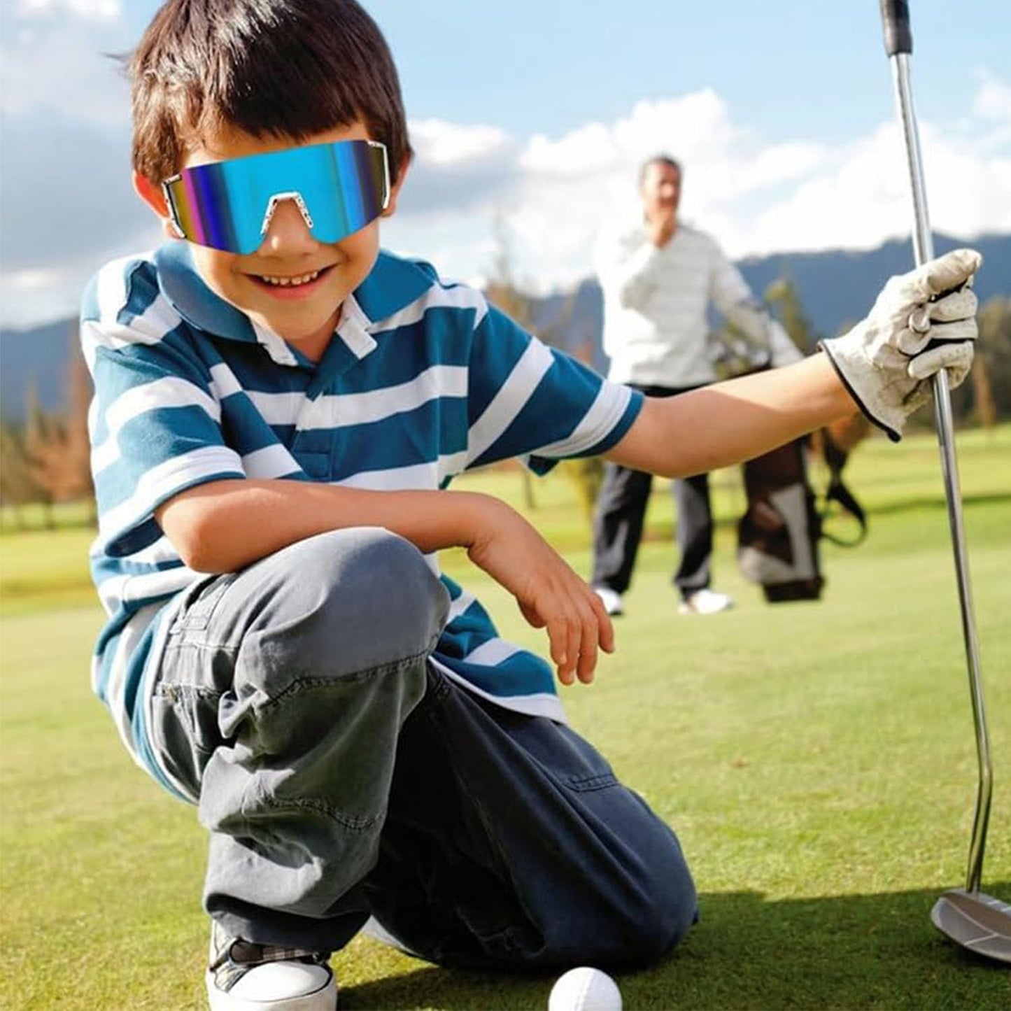 Youth Baseball Sunglasses For Boys Girls,UV400 Viper Sunglasses Youth,Cycling glasse Running Golf