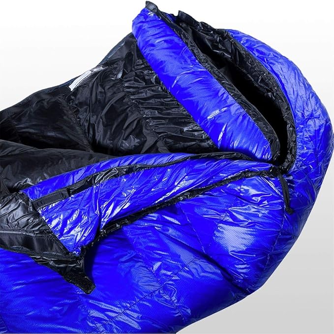 Western Mountaineering Ultralite 20 Degree Sleeping Bag Royal Blue 6FT / Right Zip
