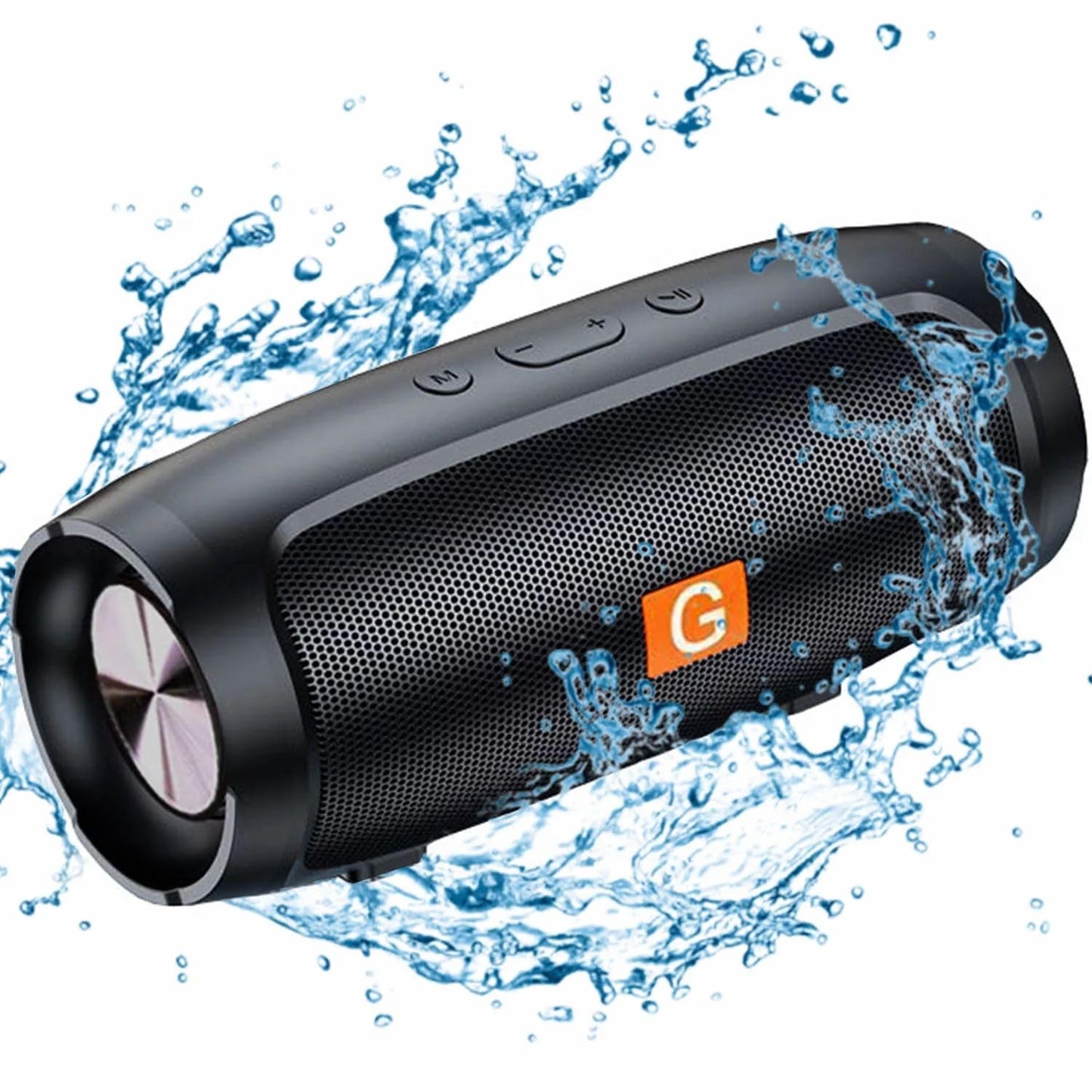 Portable Bluetooth Speaker, Waterproof Wireless Speaker, 25W Super Bass 24H Playtime, 100ft Range, TWS Pairing for Outdoor, Home, Party, Beach, Travel