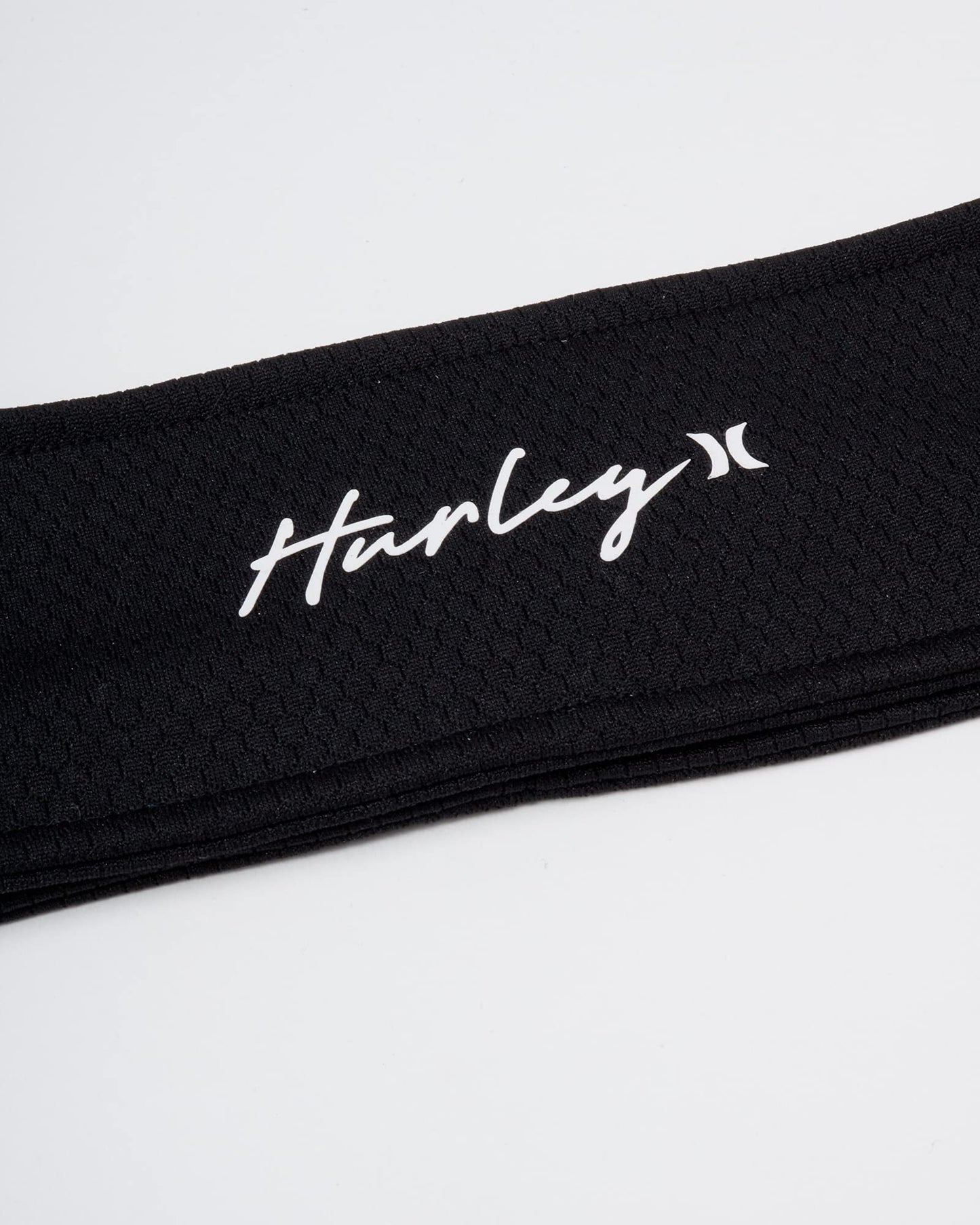 Hurley Women's Headband - Holly Sweat Resistant Quick Drying Performance Sweatband, Size One Size, Black