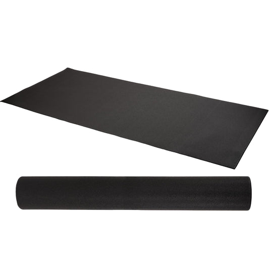 BalanceFrom GoFit High Density Treadmill Exercise Bike Equipment Mat, 3 x 6.5-ft, Foldable
