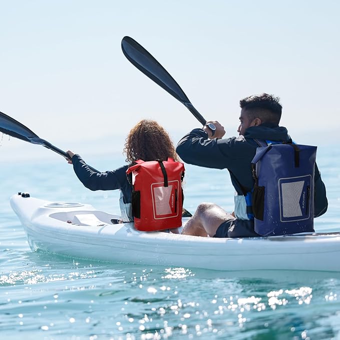 Haimont Waterproof Backpack Dry Bag Floating Roll Top Dry Sack Durable Backpack for Kayaking, Surfing, Rafting, Fishing, 30L