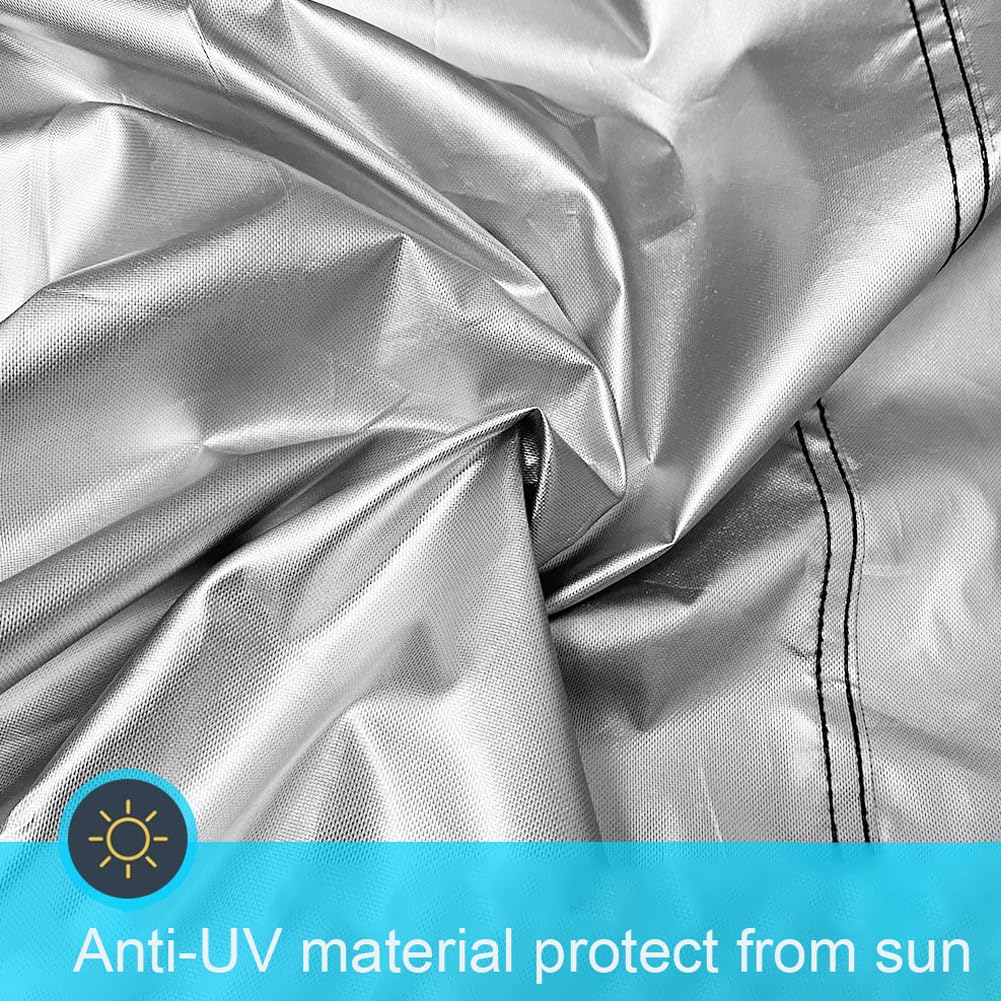 Treadmill Cover Waterproof, Dustproof Running Machine Cover Exercise Workout Equipment Protective with Windproof Drawstring and Air Vents for Home Gym Indoor Outdoor (1)