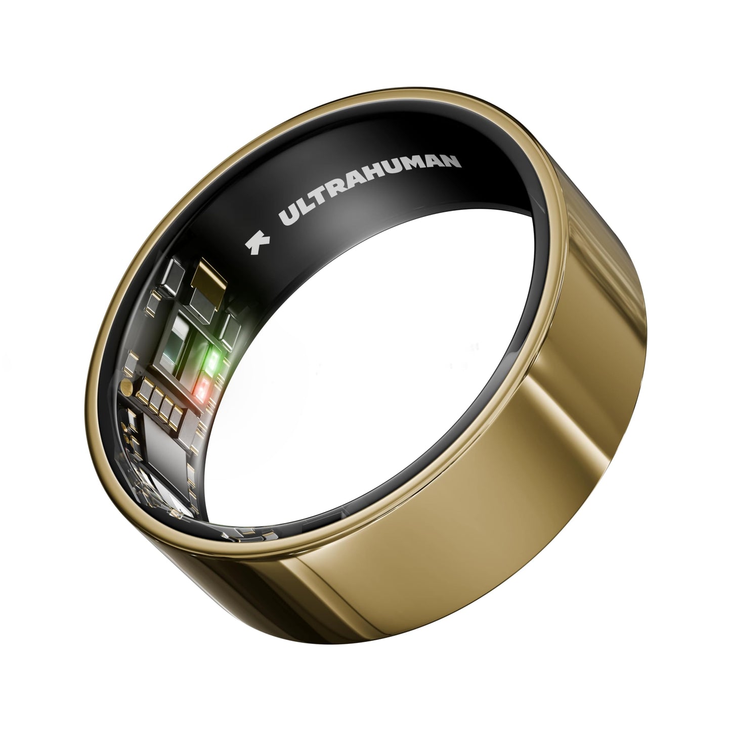 ULTRAHUMAN Ring AIR-Smart Ring Health Tracker, Size First Sizing Kit,Sleep Tracker,Smart Ring for Men/Women,Fitness Tracker (Made in India, Bionic Gold, 8)