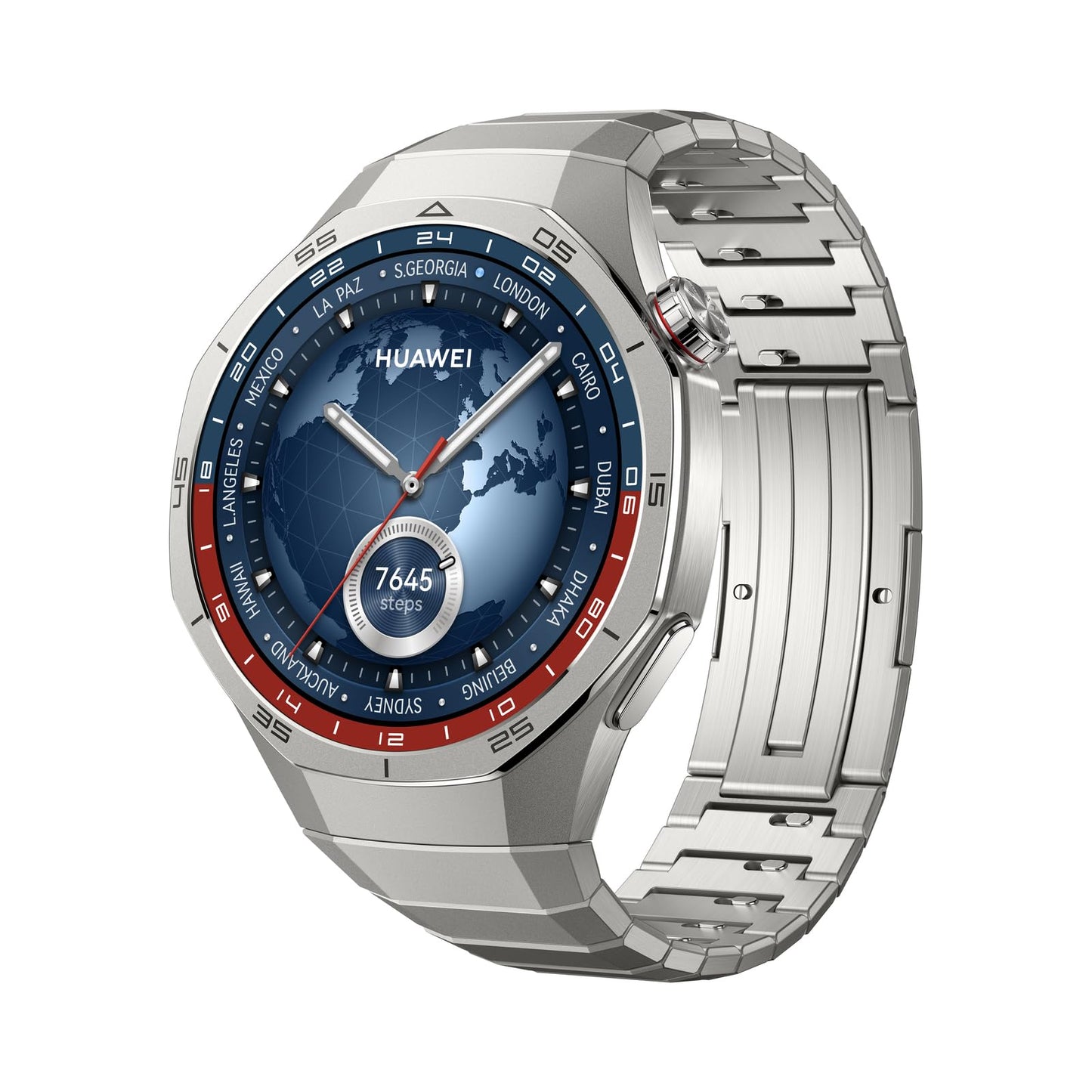 HUAWEI Watch GT 5 Pro 46 mm Smartwatch, Sharp-Edged Design, up to 14 Days Battery Life, Pro-Level Sports Watch, Health Tracking, Compatible with iOS and Android, Titanium (GT 5 Pro 46 mm, Titanium)
