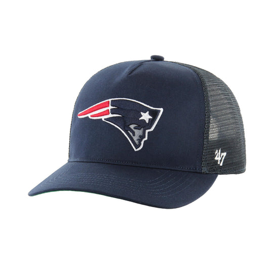 47 Men's Navy New England Patriots Mesh Hitch Trucker Adjustable Hat