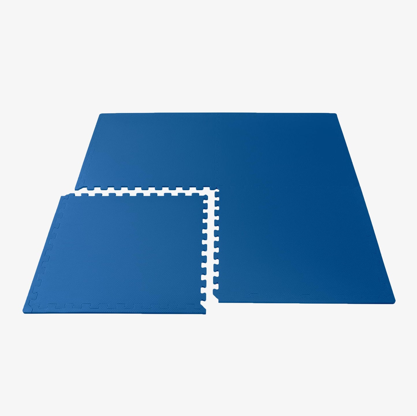 We Sell Mats 1/2 Inch Thickness Multipurpose EVA Foam Floor Tiles, Interlocking Floor Mat for Indoor Gym and Home Use, 24 in x 24 in, Blue, 100 Square Feet (25 Tiles)