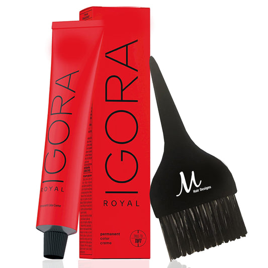 Schwarzkopf Professional Igora Royal Permanent Hair Color (with Sleek Tint Brush) (6-0 Dark Blonde)