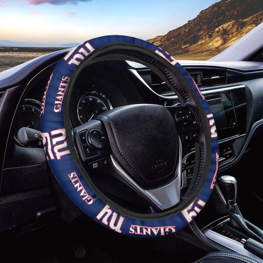 ALTMSTE fit Giants Steering Wheel Cover for car Gifts,Universal Fit 14-15 Inch for Most car for Giants Car Accessories for Sports Fans. (for JR)