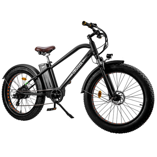 NAKTO Electric Bike, 1000W Electric Bike for Adults,48V 12Ah Removable Battery, 26×4.0" Fat Tire E-Bike, 28MPH Electric Mountain Commuting Cruise Electric Bicycle.