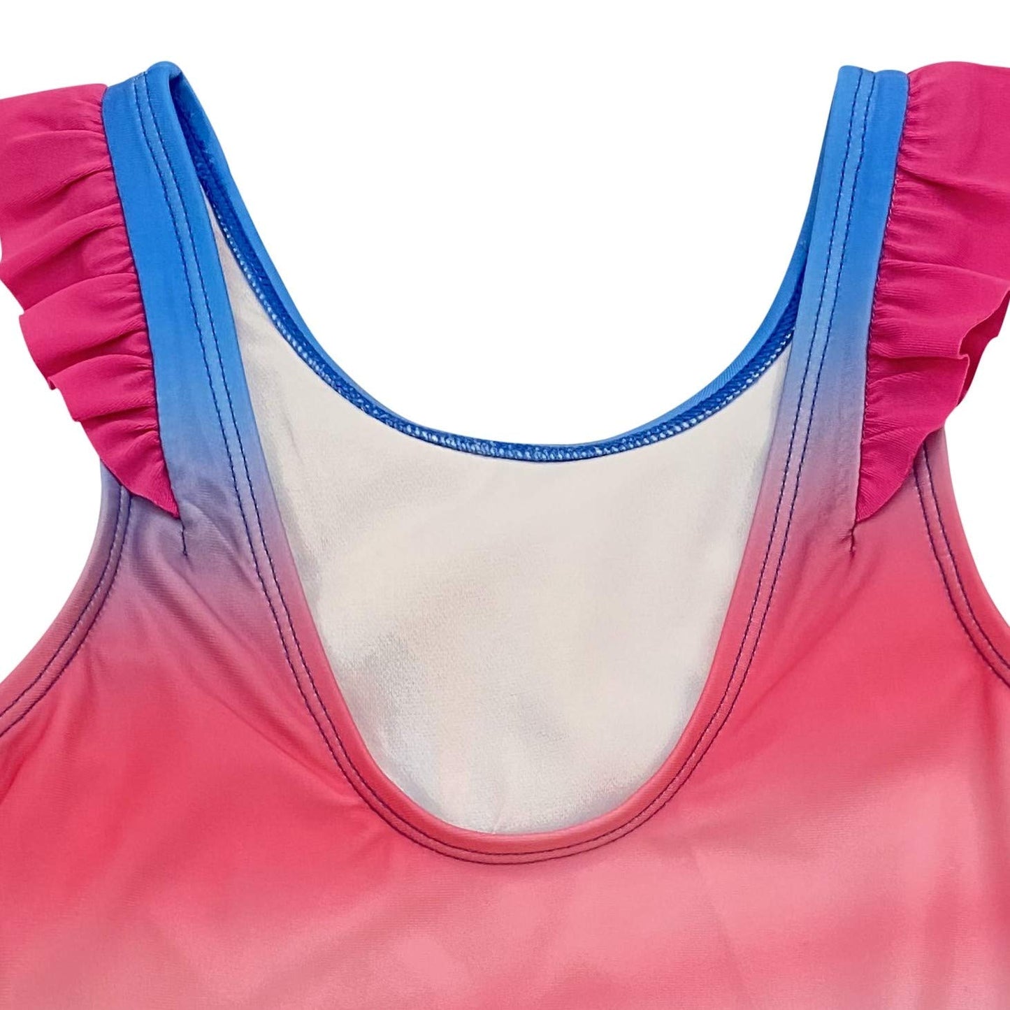 JoJo Siwa Little Girls One-Piece Bathing Suit Pink/Blue 6X