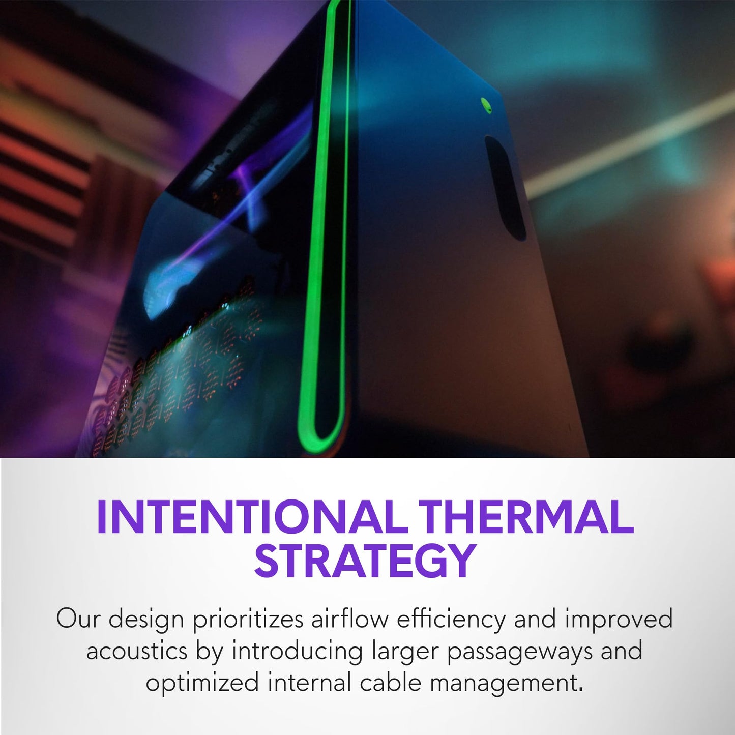 Alienware Aurora Gaming Desktop ACT1250 - Intel Core Ultra 9 285 Processor, Liquid Cooled, NVIDIA GeForce RTX 5080, 32GB DDR5 RAM, 1TB SSD, 1000W Platinum Rated PSU, Win 11 Home - Clear Panel