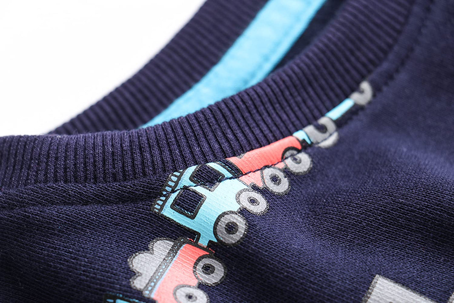 Akyzic Boys Sweatshirts Cars Long Sleeve Crewneck Pullover Shirts Toddler Tops for Kids 3t(Cars-8068 100)